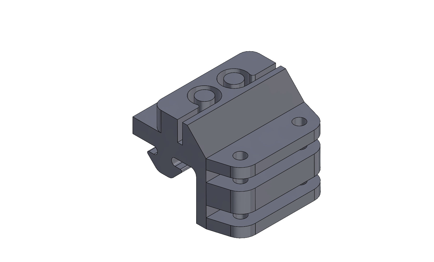 The linear slide carriage.