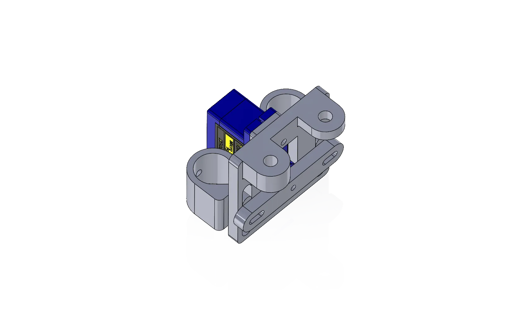 The end effector mechanism.